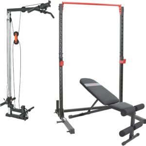 Sunny Health and Fitness Essential Adjustable Power Rack Squat Stand Review